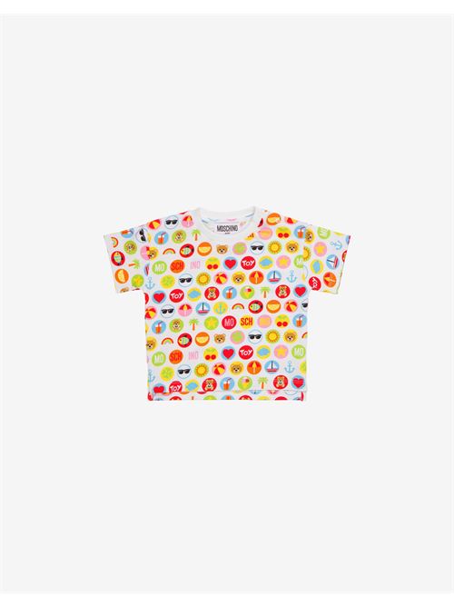 T-SHIRT M/C MOSCHINO BABY | MUM037 LBBB9/86802